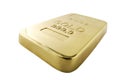 Gold ingot | Isolated