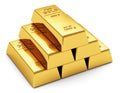 Gold ingots