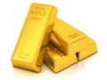 Gold ingots