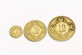 Gold islamic dinar