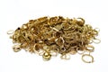 Gold jewelry Royalty Free Stock Photo