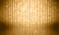 Gold light glitter sparkling effect on vector shining background