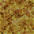 Gold light points seamless pattern