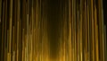 Gold lights streak awards background