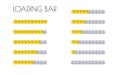 Gold loading bars