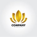 Lotus Bold Luxury Logo Design