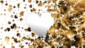 Gold Love Background