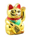 Gold Maneki Neko Japan Lucky Cat