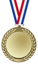 Gold medal Royalty Free Stock Photo