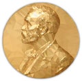 Gold Medal Nobel prize, graphics elaboration