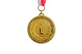 Gold medal Royalty Free Stock Photo