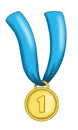 Gold medal for the winner