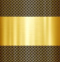 Gold metal background