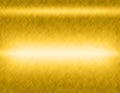 Gold metal brushed background or texture Royalty Free Stock Photo