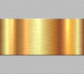 Gold metal 3D background, lustrous and shiny metallic design with brushed metal texture pattern Royalty Free Stock Photo