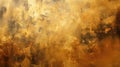 Gold metal distressed foil natural pattern surface background of different texture and shades of yellow and bronze copy space Royalty Free Stock Photo