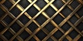 Gold Metal Grid Texture Dark Background Design Royalty Free Stock Photo