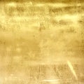 Gold metal grunge wall texture Royalty Free Stock Photo