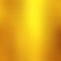 Gold metallic background, linen texture, bright festive background Royalty Free Stock Photo