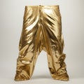 Gold Pants: A Stunning 3d Image Inspired By Mitch Griffiths And Ron Arad