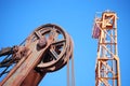 Gold mining machinery Royalty Free Stock Photo