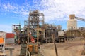 Gold Mining processing plant Royalty Free Stock Photo