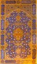 Gold mosaic in Tilya Kori Madrasah, Samarkand, Uzbekista