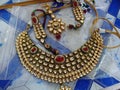 Gold necklace of india