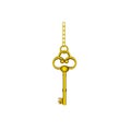 gold old key hanging icon Royalty Free Stock Photo