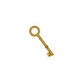 gold old key icon stock Royalty Free Stock Photo