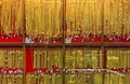 Gold, panel gold shop jewelry store for seller recommend products and gold showcase, gold shop background