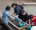 Gold panning