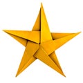 Gold Paper Star
