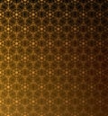 Gold pattern for background Royalty Free Stock Photo