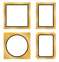 Gold Photo Frame