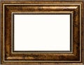 Gold picture frame Royalty Free Stock Photo