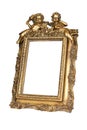 Gold picture frame Royalty Free Stock Photo