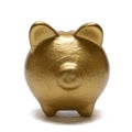 Gold Piggy Bank