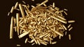 Gold Pile of Ammunition
