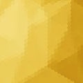 Gold pixel background. Presentation template. Vector background. eps 10