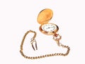 Gold Pocket Watch Royalty Free Stock Photo