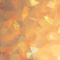 Gold polygon abstract texture