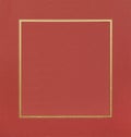 Gold on red ground decorative frame Royalty Free Stock Photo