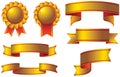 Gold and Red ribbon awards