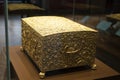 Gold renaissance coffer treasure box