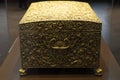 Gold renaissance coffer treasure box