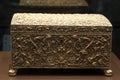 Gold renaissance coffer treasure box