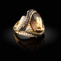 Gold ring Royalty Free Stock Photo