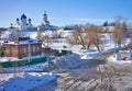 Bogolyubsky Convent Nativity of the Virgin. Orthodox monastery in the village of Bogolyubovo, Vladimir region