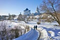 Bogolyubsky Convent Nativity of the Virgin. Orthodox monastery in the village of Bogolyubovo, Vladimir region